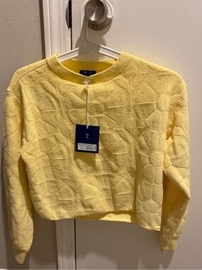 NWT Roller Rabbit by Target Yellow Sweater